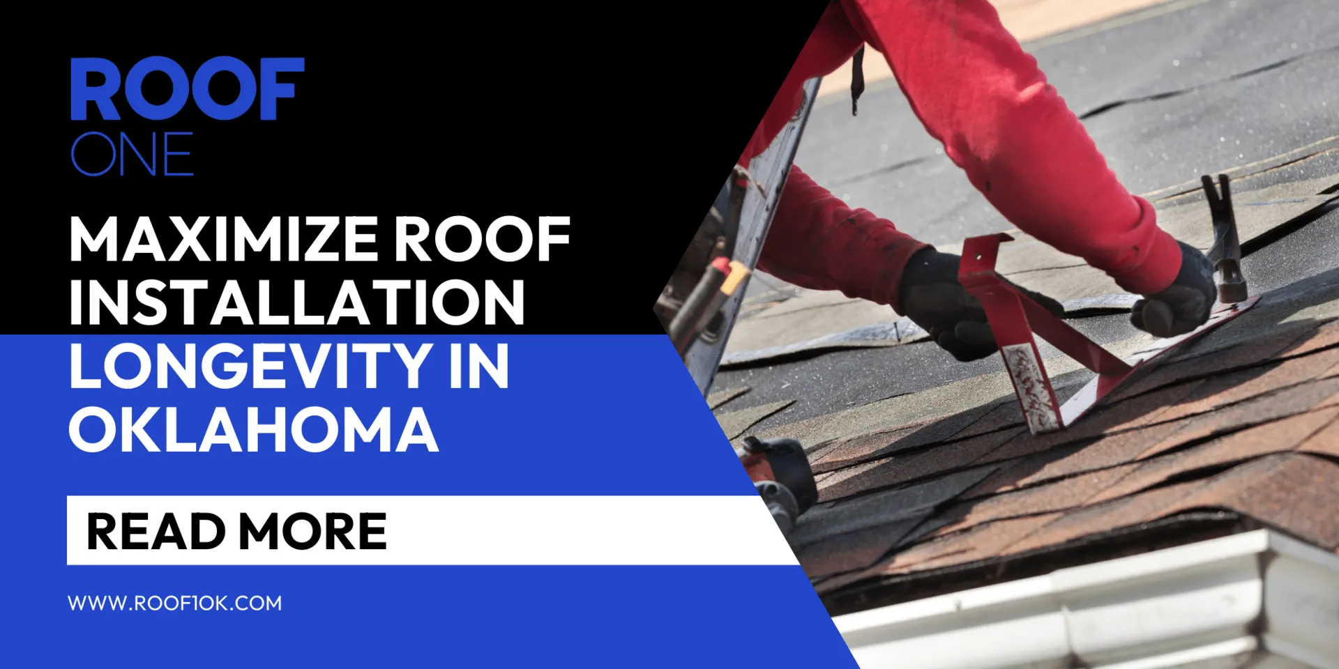 Maximize roof installation longevity in Oklahoma with Roof One’s expert roofing services and high-quality materials.