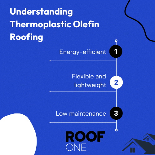 TPO roofing benefits including energy efficiency, flexibility, and low maintenance for flat commercial roof installation
