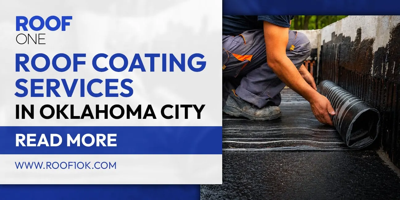 Roof coating services in Oklahoma City by Roof One. Visit www.roof1ok.com to read more about our professional solutions.